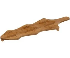 Atmosphera Žvaigždės formos dubenėlių rinkinys, ant bambukinio stovo, 42 cm