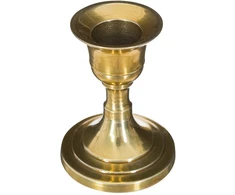 ATMOSPHERA Žvakidė, nerūdijantysis plienas, 7.5 cm, aukso