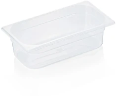 Baltic Decor BD GN indas 1/3 PP, skaidrus, 32,5 x 17,6 + h10 cm, 3,8 L