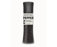CAPE HERB &amp; SPICE „Juodas Peppercorns" pipirų malūnėlis, 185 g