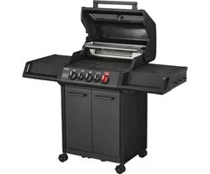 Dujinis Grilis Enders Monroe Pro 3 SIK Turbo Shadow su Turbo Zona ir Šonine Virykle, Grafito Spalvos