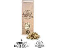 Graikinio riešutmedžio drožlės SMOKEY OLIVE WOOD, 500 ml