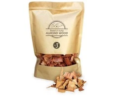 Medžio drožlės SMOKEY OLIVE WOOD Almond (Migdolas) No.3, 1,7 l, frakcija 2 - 3 cm