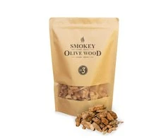 Medžio drožlės SMOKEY OLIVE WOOD Olive (Alyvmedis) No.3, 1,7 l, Frakcija 2-3 cm