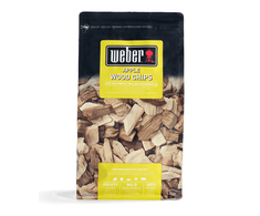 Medžio drožlės WEBER Apple (Obelis), 0,7kg, 100 % natūralios