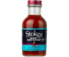 Pomidorų padažas su degtine Stokes Bloody Mary Ketchup, 300g