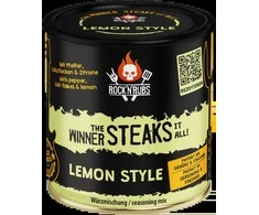 Trek N Eat ROCK'N'RUBS Prieskoniai "The Winner Steaks it All - Lemon Style" (kepsniams), 140 g