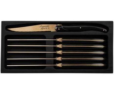 Steiko peiliai LAGUIOLE Prestige Line by STYLE DE VIE, 6 vnt., vario spalvos