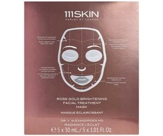 111SKIN Rose Gold Brightening Facial Treatment Mask veido kaukė, 5 x 30 ml