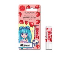 4Organic #Kawaii Natural Lūpų balzamas Braškių 5g