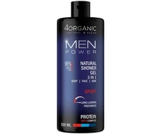 4organic Men Power Sport, 500 ml