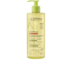 A-Derma Exomega Control Emollient Shower Oil dušo aliejus, 500 ml