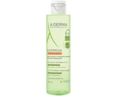 A-Derma Exomega Control Emollient Cleansing Gel Duo Set, 200 ml