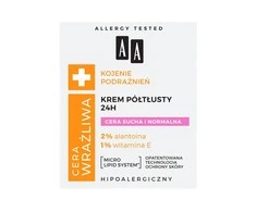 AA jautrią odą raminantis dirginimas, 50 ml