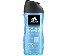 Adidas After Sport Dušo želė 3-In-1 Dušo želė vyrams, 250 ml
