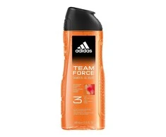Adidas Team Force Dušo želė 3-In-1 Dušo želė vyrams, 400 ml
