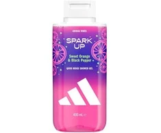 Adidas „Vibes Spark Up“ energizuojamasis dušo želė 400 ml