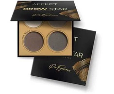 Stars from The Stars Affect Brow Star mini presuotų antakių šešėlių paletė 6g