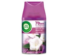 Air Wick Oro gaiviklio užpildas AW Fr’Matic Refill Sm.Satin&amp;M.Lilly, 250ml