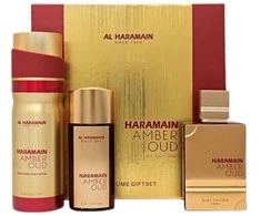 Al Haramain Amber Oud Ruby Edition - EDP 75 ml + EDP 30 ml + deodorant ve spreji 200 ml