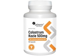 Aliness Ožkos priešpienis IG 28% 500 mg maisto papildas 100 kapsulių