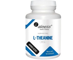 Aliness L-teanino 200 mg maisto papildas 100 kapsulių