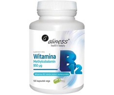 Aliness Vitamino B12 metilkobalamino 950 µg maisto papildas 100 kapsulių