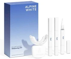 ALPINE WHITE_SET Whitening lampa LED + żel wybielający 6ml + ustnik + skala odcieni zębów