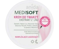 Anida Medisoft drėkinamasis ir raminantis veido kremas su linų ekstraktu 100ml
