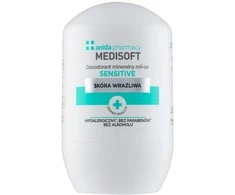 Aflofarm Anida Medisoft Sensitive mineralinis ruloninis dezodorantas 50ml