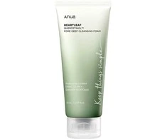 Anua Heartleaf Quercetinol Pore Deep Cleansing Foam Putojantis giliai poras valantis veido prausiklis, 150 ml
