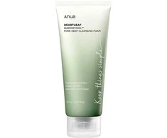 Anua Heartleaf Quercetinol Pore Deep Cleansing Foam Giliai poras valantis veido prausiklis, 150 ml