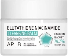 APLB Glutathione Niacinamide Cleansing Balm valomasis balzamas veidui, 80 ml