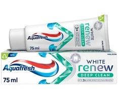 Aquafresh Balta Renew Deep Clean Fluoride dantų pasta 75ml