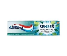 Dantų pasta Eucalyptus and Lime and Mint Aquafresh Senses Energizing Dantų pasta, 75ml