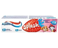 GSK Aquafresh Dantų pasta „Splash“ vaikams nuo 3 iki 8 metų, 50 ml
