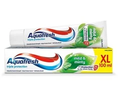 Aquafresh Triple Protection Fresh &amp; Minty dantų pasta 100ml