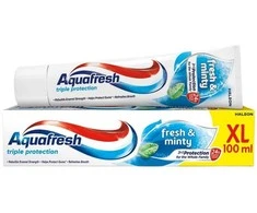 Aquafresh Triple Protection Fresh &amp; Minty dantų pasta 100ml