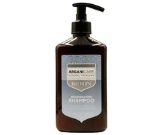 Arganicare Biotiną stiprinantis šampūnas su biotinu 400ml