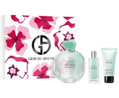Armani Acqua di Gio rinkinys parfuminio vandens purškiklis 100ml + kūno losjonas 50ml + kvepalų vandens purškiklis 15ml
