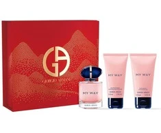 Armani My Way rinkinys moterims (kvepalai EDP, 50 ml + dušo želė, 50 ml + kūno losjonas, 50 ml)
