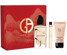 Giorgio Armani Sì EDP parfumuotas vanduo moterims, 100 ml + tělové mléko, 50 ml + EDP, 10 ml (new design)