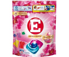 Aromaterapinės kapsulės spalvotiems ir tamsiems audiniams skalbti Orchid 22 vnt.