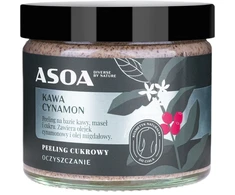 Asoa Kavos ir cukraus pilingas su cinamono aliejumi, 200 ml