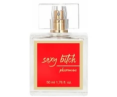 Aurora Sexy Bitch Raudona Pheromone feromonai moterims 50ml