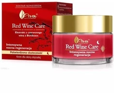 Ava Laboratorium Raudona Wine Care regeneruojantis naktinis kremas brandžiai odai 50ml