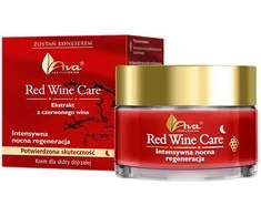 Ava Laboratorium Raudona Wine Care regeneruojantis naktinis kremas brandžiai odai 50ml