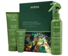 Aveda Žavios garbanos rinkinys: plaukų kremas 200 ml + plaukų gelis 40 ml + nenuplaunamas kondicionierius 200 ml