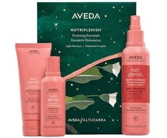 Aveda Nutriplenish rinkinys plaukų šampūnas 100ml + plaukų kondicionierius 100ml + nenuplaunamas kondicionierius 200ml