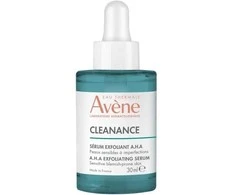 Avène Cleanance A.H.A. Anti-Perfection Exfoliating Serum šveičiantis serumas jautriai, spuoguotai veido odai, 30 ml